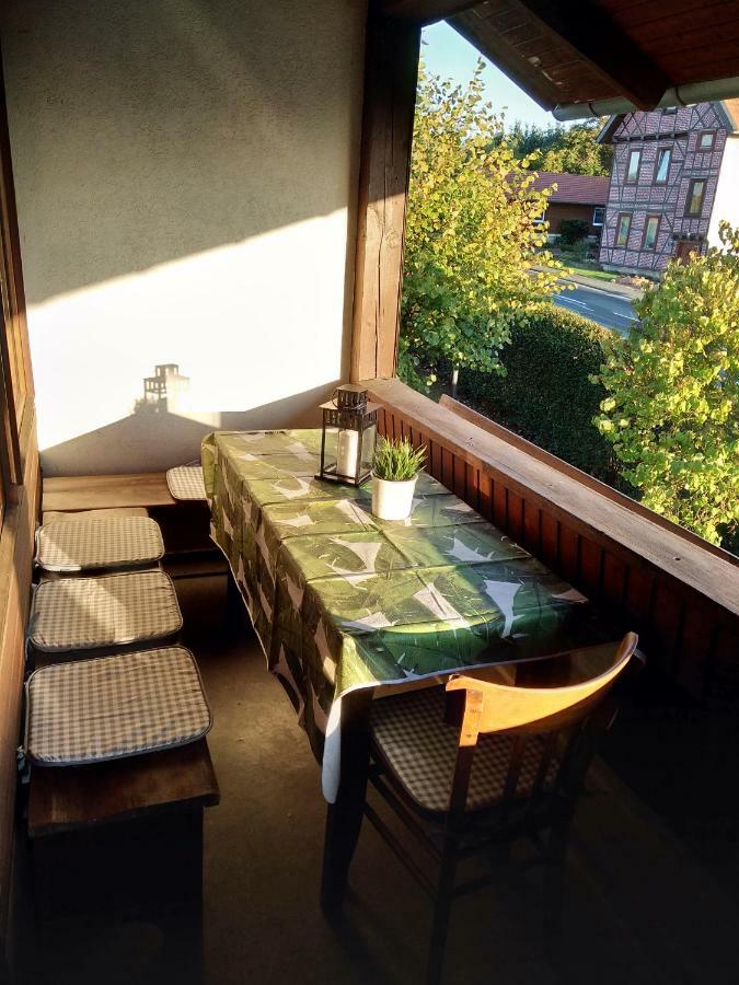 Ferienwohnung Am Reinhardswald - Eichenlaub - Mit Sauna Trendelburg Екстер'єр фото